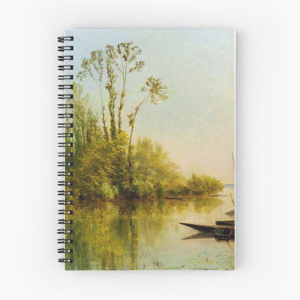 Item preview, Charles Daubigny -Francois les Iles -Seine River in Bezons designed and sold by tomorrowsart.