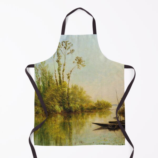 Item preview, Charles Daubigny -Francois les Iles -Seine River in Bezons designed and sold by tomorrowsart.