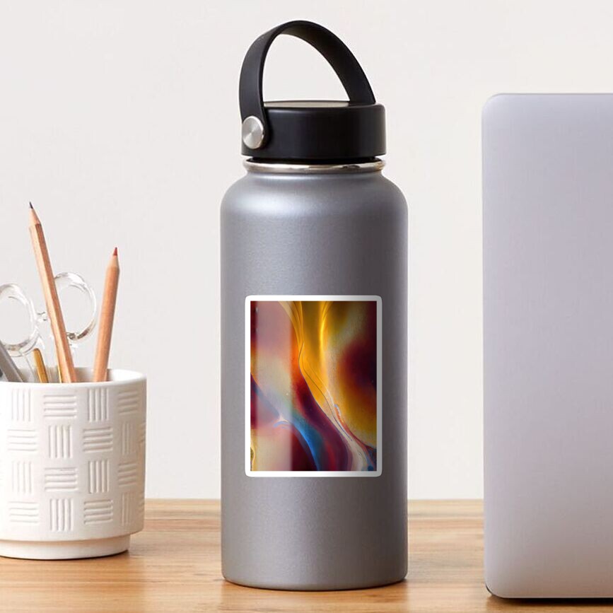 Item preview, Glossy Sticker designed and sold by futureimaging.