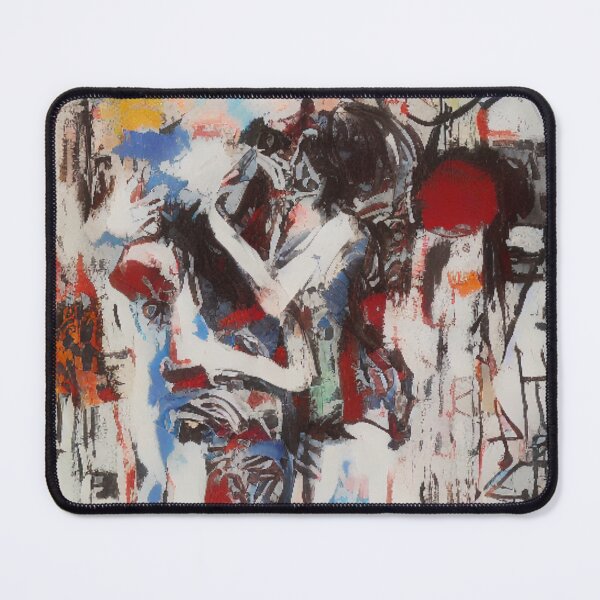 Item preview, Avant-Garde Zombie Love: An Artistic Expression of Street Art, Collage, and Abstract Graffiti designed and sold by ArtazaBazaar.