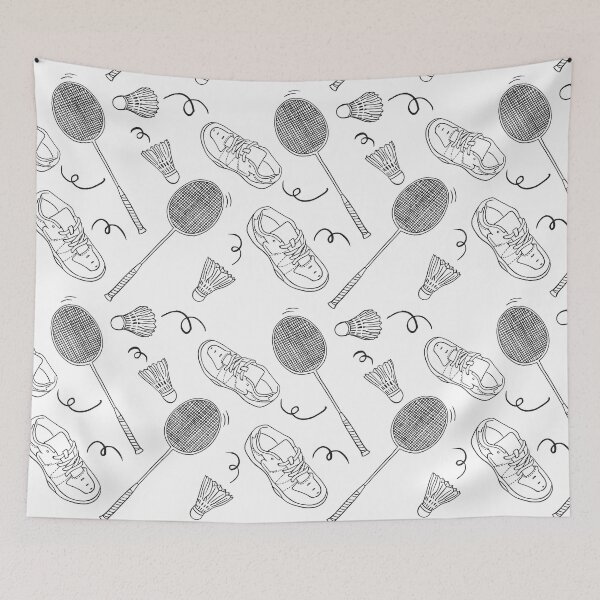 Item preview, Let's play badminton! designed and sold by NatGonzalez.