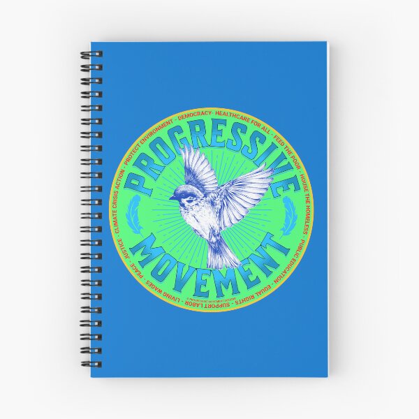 Item preview, PMD00563 Progressive Movement Designs Bird shows you support progressive policy goals for progressive Democrats, progressive Independents and Bernie Sanders supporters designed and sold by ProgressiveLeft.