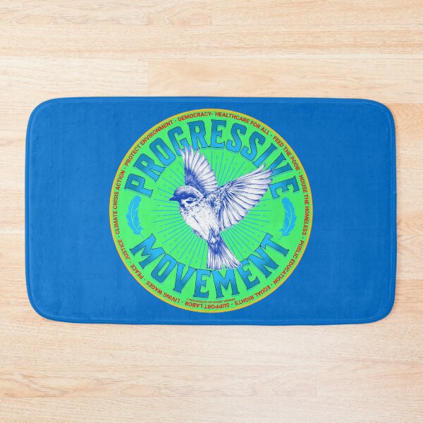 Item preview, PMD00563 Progressive Movement Designs Bird shows you support progressive policy goals for progressive Democrats, progressive Independents and Bernie Sanders supporters designed and sold by ProgressiveLeft.