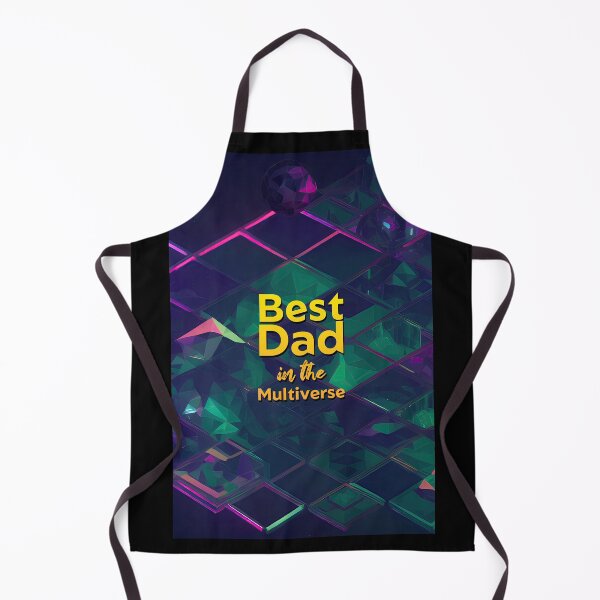 Item preview, Best Dad in the Multiverse Poster7 designed and sold by angelisart.