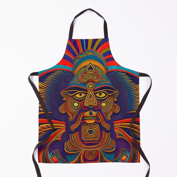 Item preview, New World Gods (35) - Mesoamerican Inspired Psychedelic Art designed and sold by TheThirdEye.