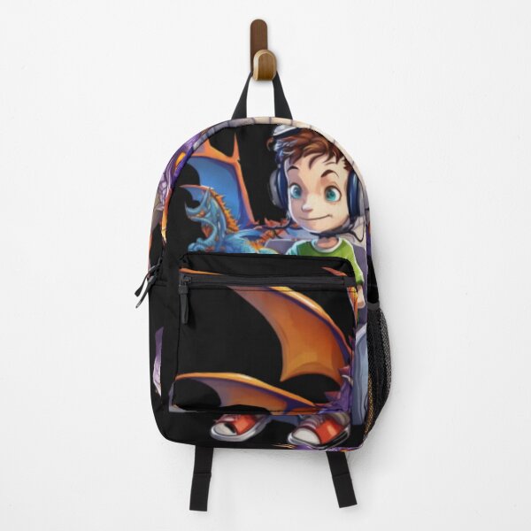 Item preview, Gamer Boy with a Dragon Friend designed and sold by AlterEgo-Art.