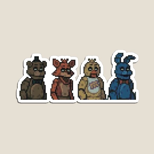 The fnaf three pole bear gang are here