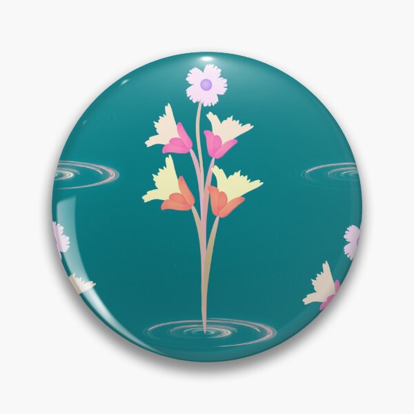 Item preview, Oconee Bells Flower - Turquoise designed and sold by JaselviiStudio.