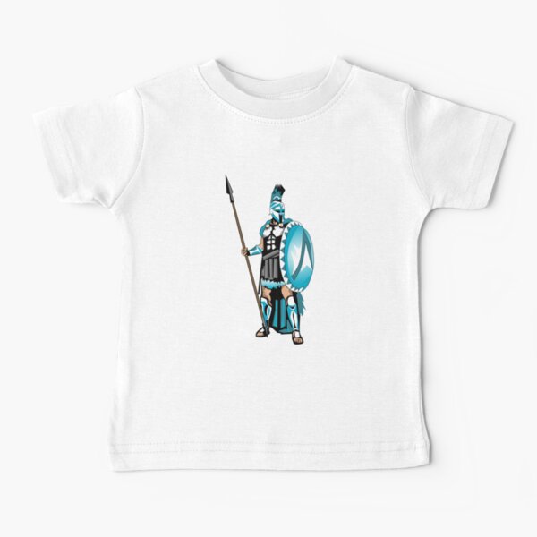 Spartans Caution this is spartan' Baby Organic T-Shirt