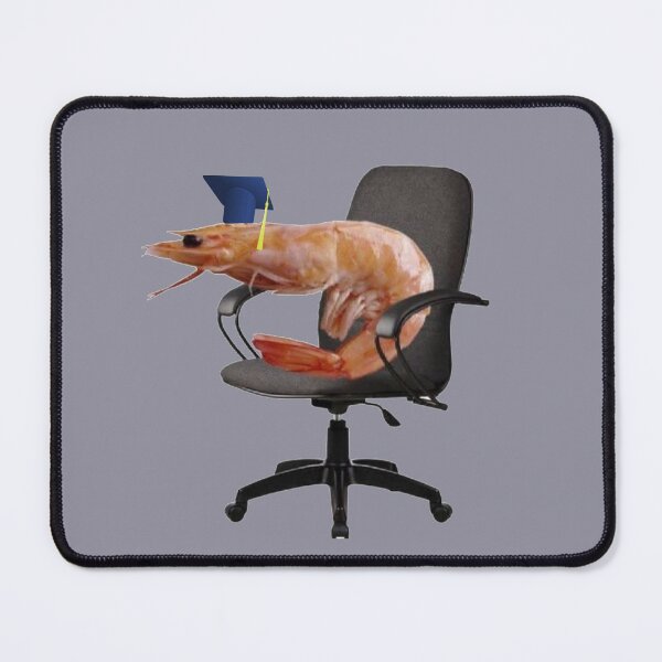 Item preview, Graduated Shrimp On Desk Chair  designed and sold by Shrimps 4 Life.