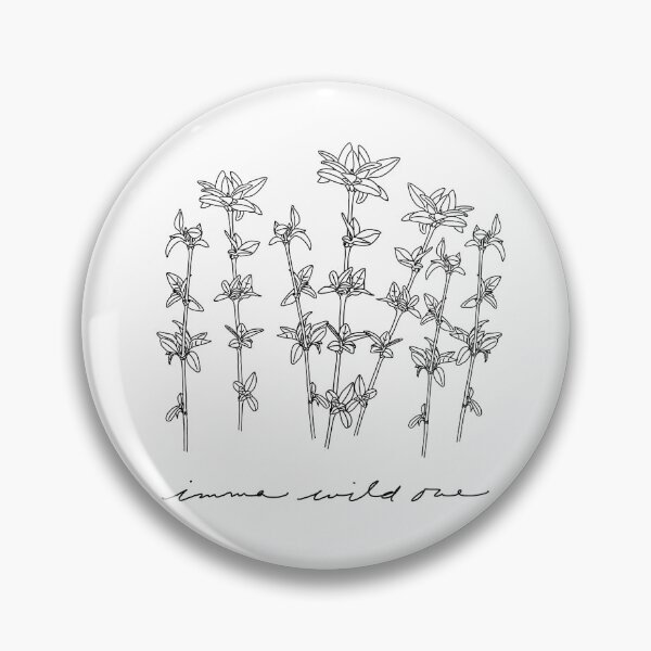 Item preview, I'm A Wild One Weeds designed and sold by BookTalkBecky.