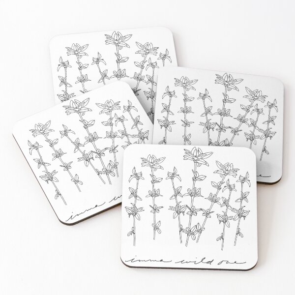 Item preview, I'm A Wild One Weeds designed and sold by BookTalkBecky.