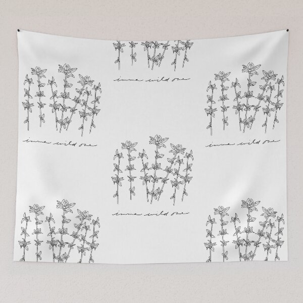 Item preview, I'm A Wild One Weeds designed and sold by BookTalkBecky.