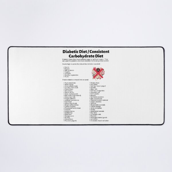 Item preview, Diabetic Diet / Consistent Carbohydrate Diet Infographic designed and sold by Caregiverology.