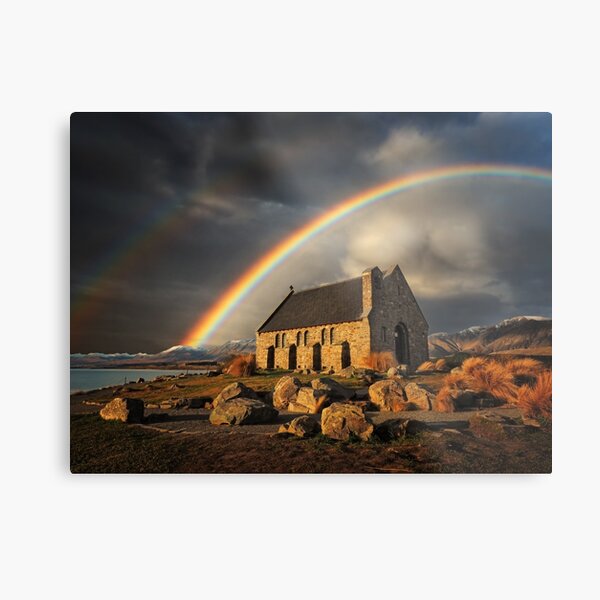 Nature's Halo Metal Print