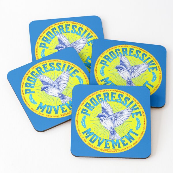 Item preview, PMD00564 Progressive Movement Designs Bird shows you support progressive policy goals for progressive Democrats, progressive Independents and Bernie Sanders supporters designed and sold by ProgressiveLeft.
