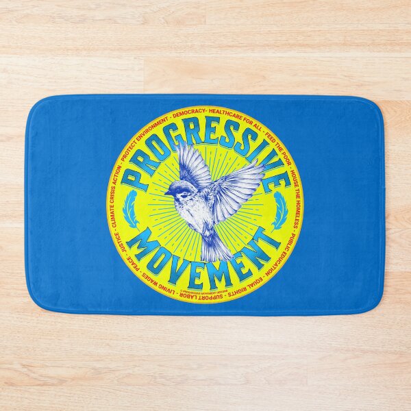 Item preview, PMD00564 Progressive Movement Designs Bird shows you support progressive policy goals for progressive Democrats, progressive Independents and Bernie Sanders supporters designed and sold by ProgressiveLeft.