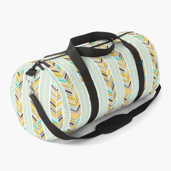 Item preview, Mint & Mustard Herringbone Arrow Pattern designed and sold by inspirationzgal.