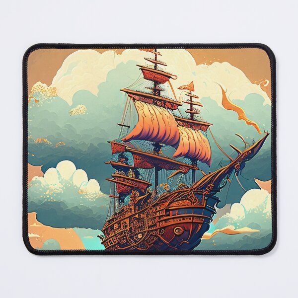 Item preview, Steampunk Floating Ship designed and sold by Khaled Abdelnaser.