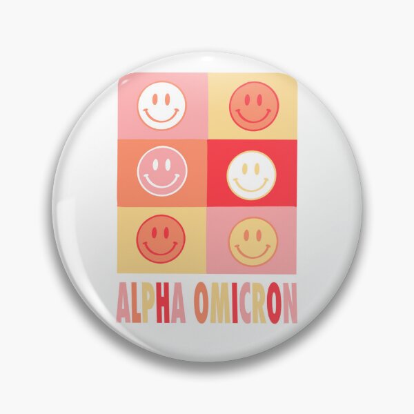 Item preview, Alpha Omicron Smiley Face designed and sold by Emily Bauknight.