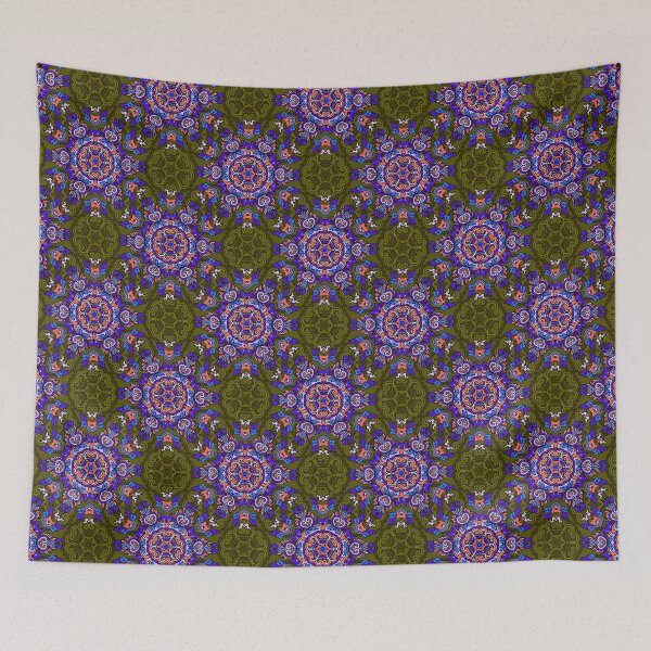 Item preview, Colorful Ethnic Indian Floral pattern - IC007 designed and sold by Art-by-Geoff.