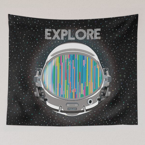 Aperçu de l'œuvre Astronaute Explorateur de l'espace extra-atmosphérique V.2 créée et vendue par Philipp Alexander Eltz.