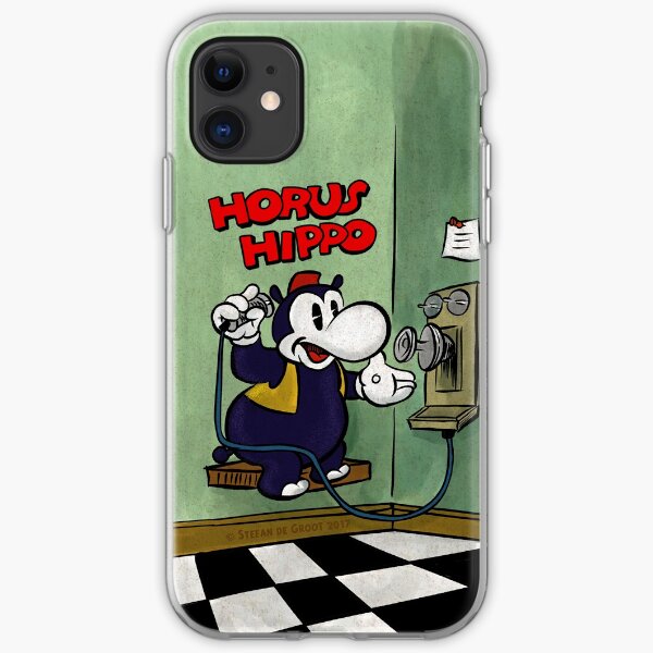 Horus Hippo - Telephone iPhone Soft Case