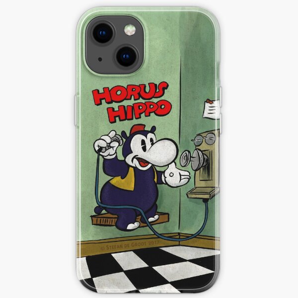 Horus Hippo - Telephone iPhone Soft Case