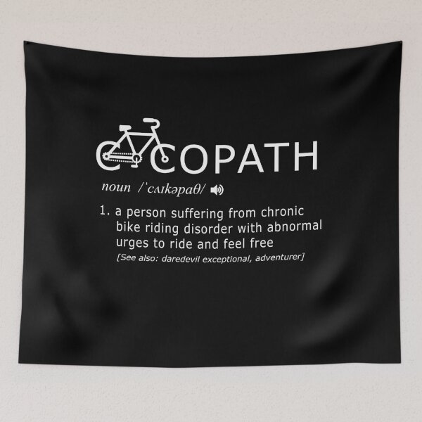 Item preview, Cycopath - Funny Bike Cycling Cyclist Bicycle designed and sold by mrsmitful.