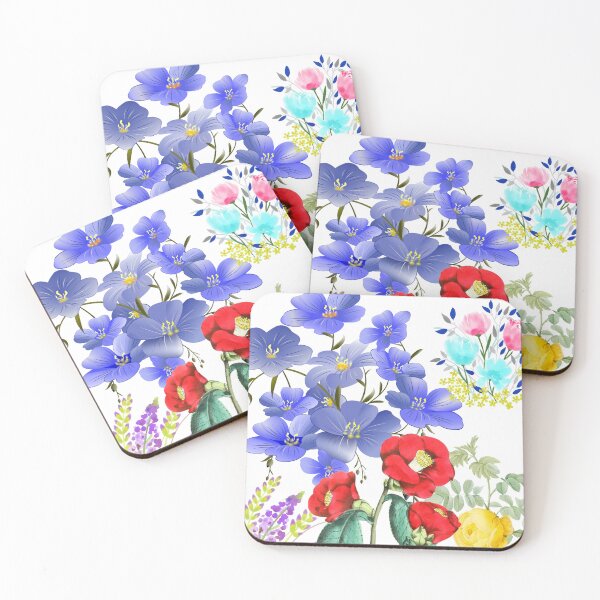 Item preview, Colorful flowers materials designed and sold by Swift-Mart.