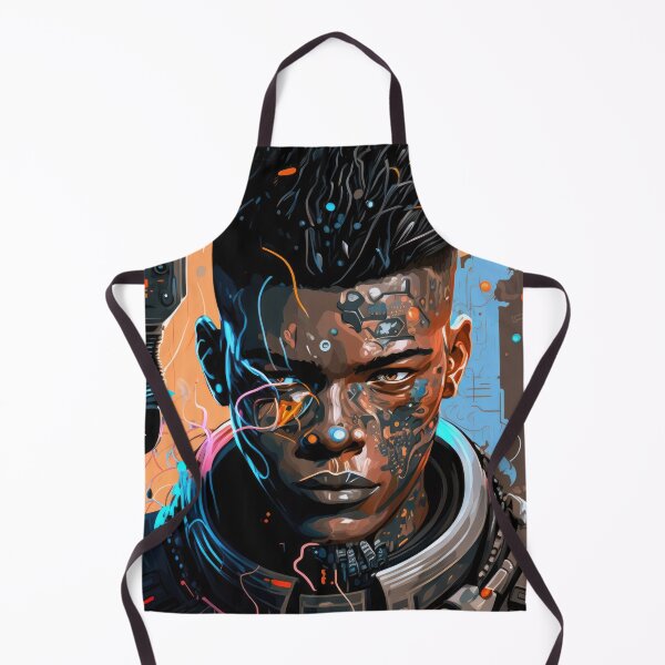 Item preview, The Cyberpunk Cyborg Man designed and sold by ArtificialEye.