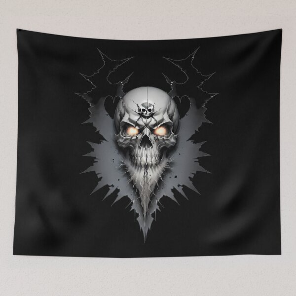 Item preview, PRINTS Skull designed and sold by GrimDark-Art.