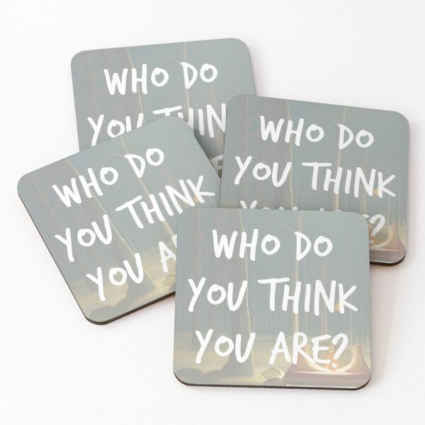 Item preview, who do you think you are? designed and sold by Bethan Rose Studio.