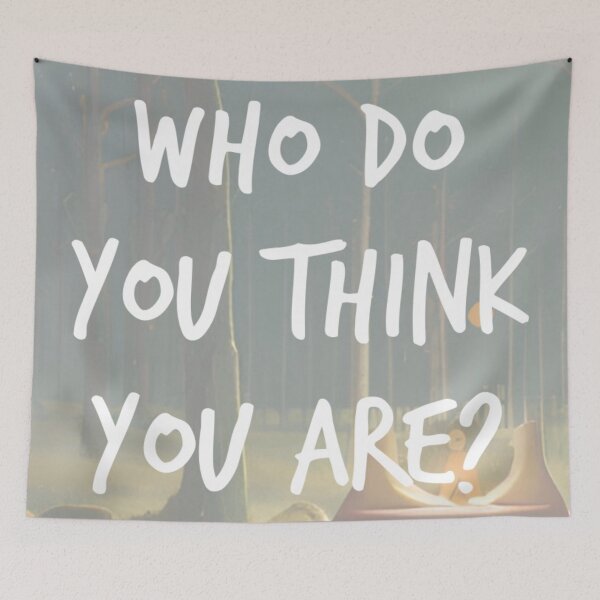 Item preview, who do you think you are? designed and sold by Bethan Rose Studio.