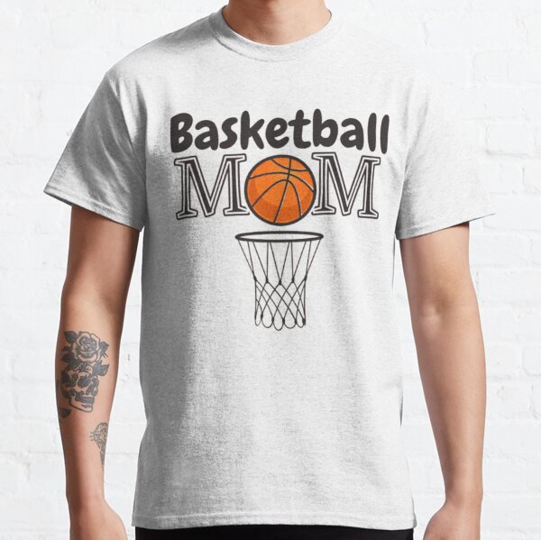 Basketball Mom Shirt, Custom Basketball Player Shirt, Jersey Number Shirt, Basketball Lover T-Shirt, Sports Mom Graphic Tee, Mom Life Mother's Day