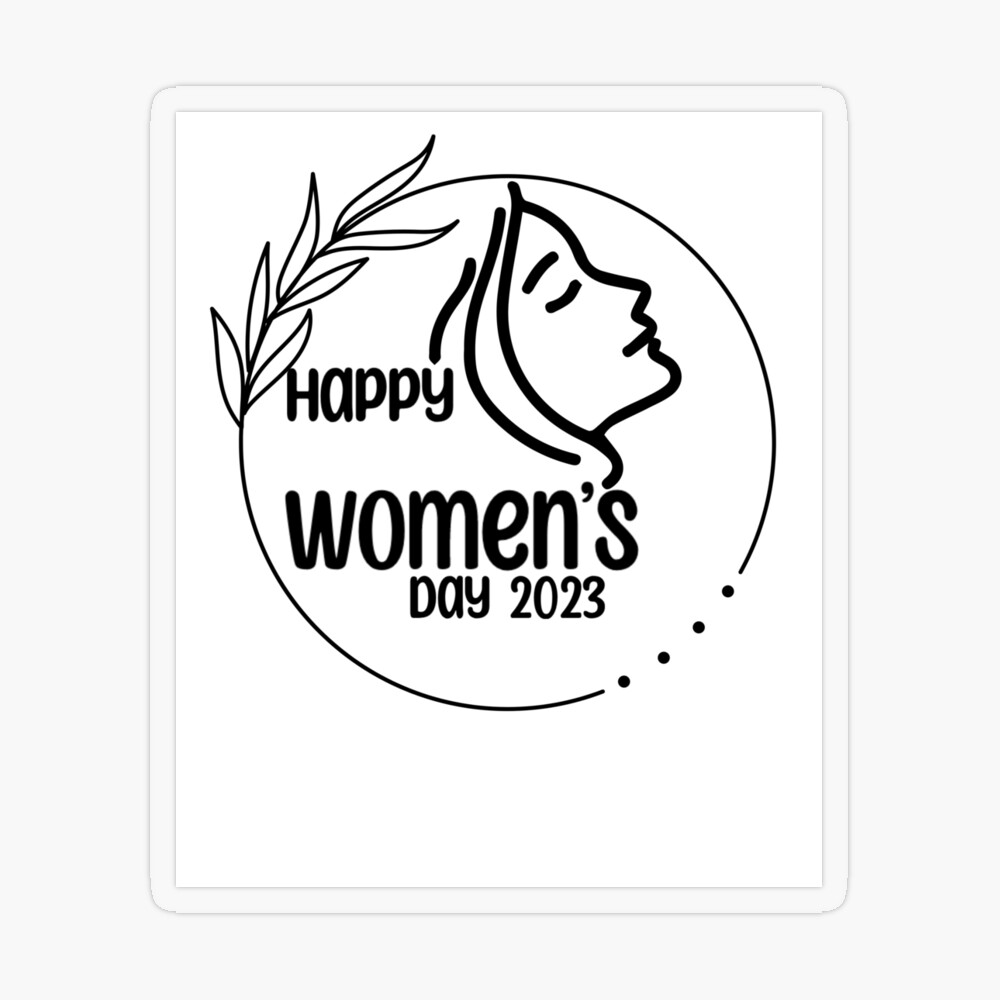 Happy women day text and colorful tulip bouquet. Spring floral background  print with blossom vector flowers. Simple digital watercolor drawing.  Abstract illustration. Vintage graphic design Stock Vector | Adobe Stock