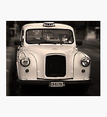 Taxi Photographic Print
