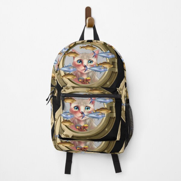 Item preview, Cat and Fish designed and sold by Airdale Navy.