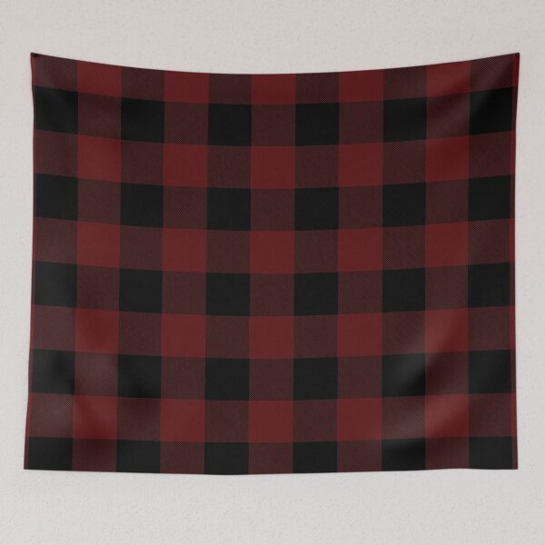 Item preview, Dark red plaid designed and sold by MilliesShoppe.