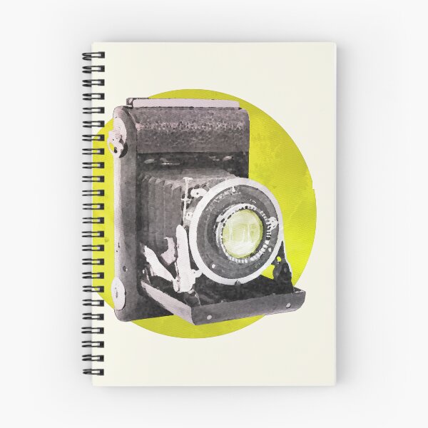 Item preview, Retro camera in watercolor designed and sold by thelazypigeon.