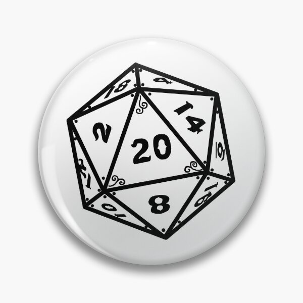 Item preview, Decorative D20  designed and sold by Trowel-Tales.