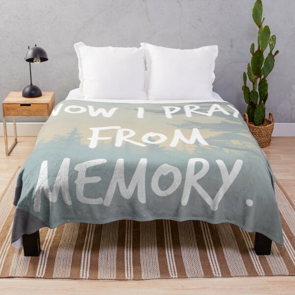 Item preview, now i pray from memory. designed and sold by Bethan Rose Studio.