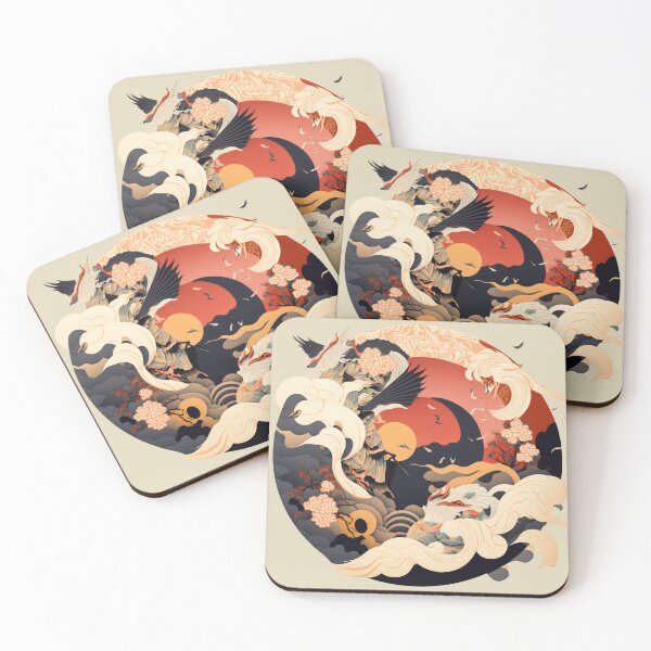 Item preview, Capturing the Zen Elements of Nature - Ukiyo-E style designed and sold by ArtificialEye.