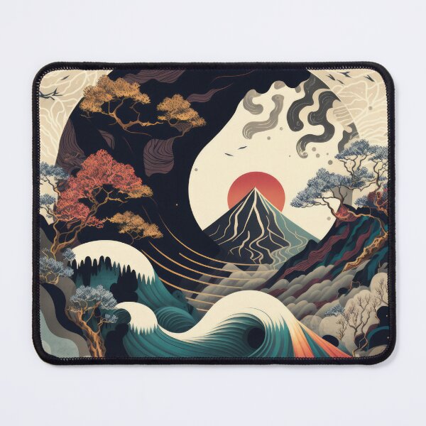 Item preview, Zen Elements of Nature - Ukiyo-E style designed and sold by ArtificialEye.