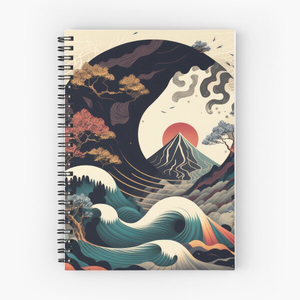 Item preview, Zen Elements of Nature - Ukiyo-E style designed and sold by ArtificialEye.