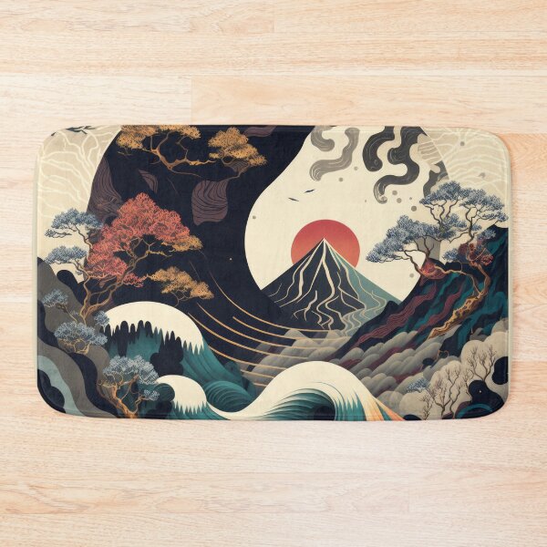 Item preview, Zen Elements of Nature - Ukiyo-E style designed and sold by ArtificialEye.
