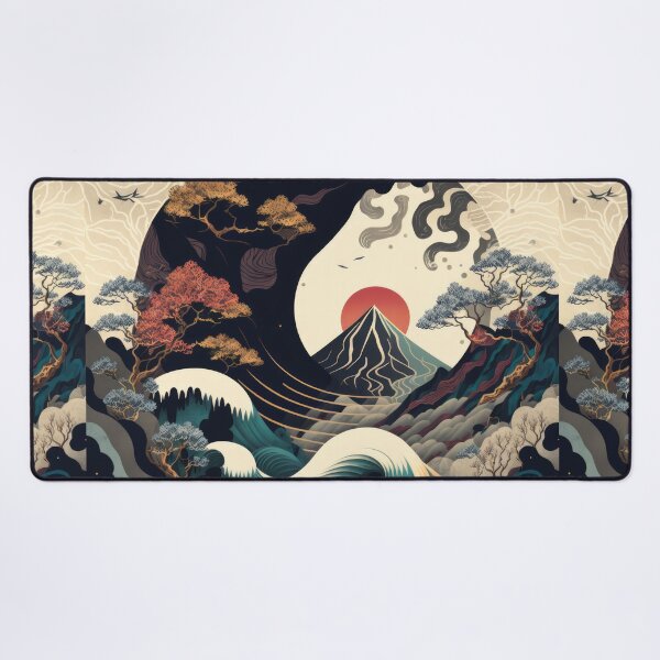 Item preview, Zen Elements of Nature - Ukiyo-E style designed and sold by ArtificialEye.