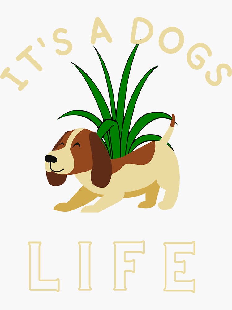 Sticker　DOGS　Life