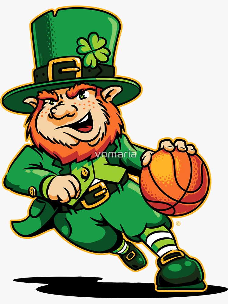 St. Patrick's Day: Lady Leprechaun - Removable Adhesive Decal