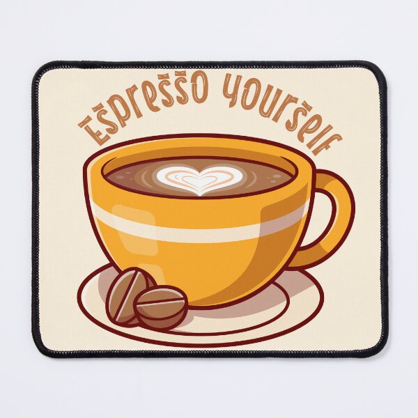 Item preview, Espresso Yourself Coffee Cup designed and sold by VibrantVisionM.